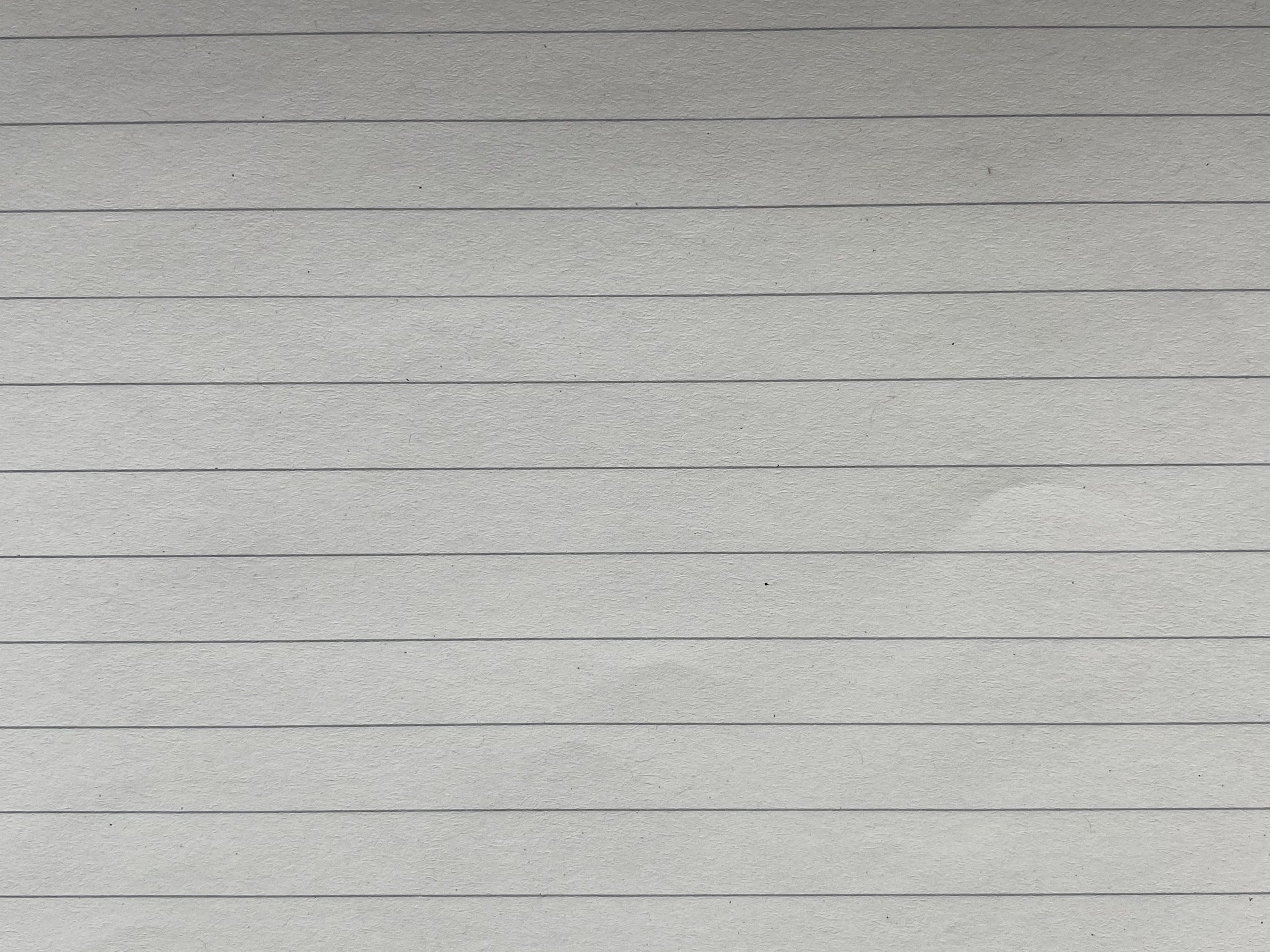 Liniertes Blatt Papier